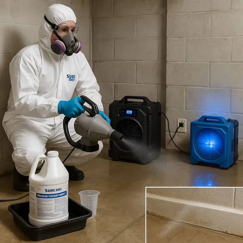 Sanitization and Odor Removal process in Ama, LA