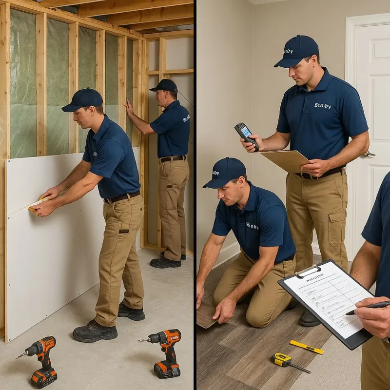 Repairs and Reconstruction process in Ama, LA
